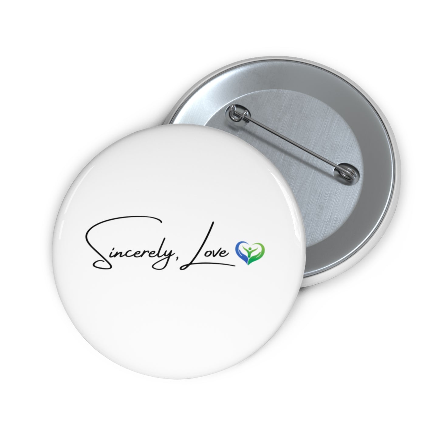 Sincerely, Love Signature Pin
